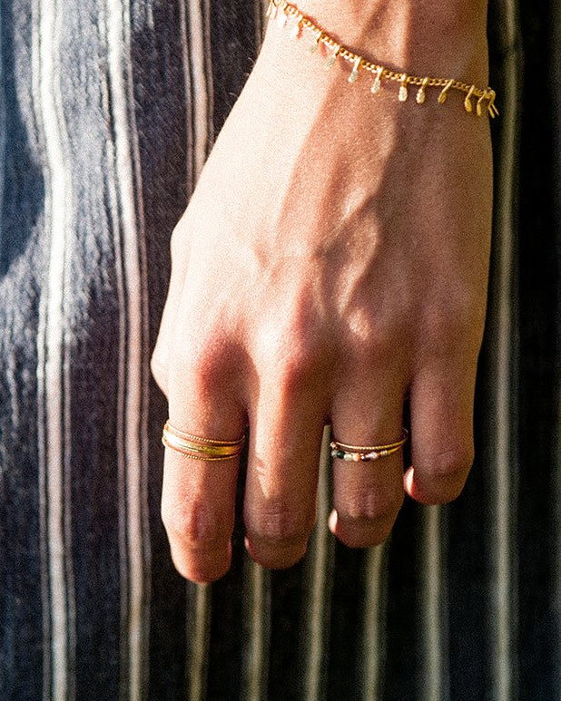 gauhart bijoux bagues daman agate kassi ban or bracelet ina