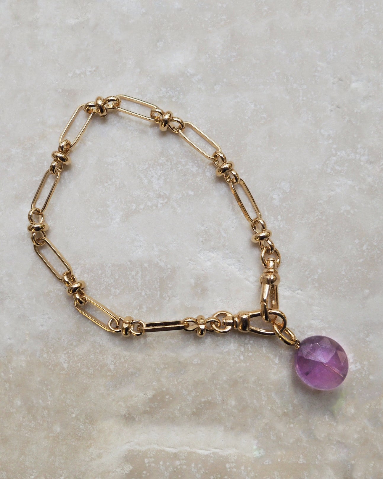 gauhart pendentif pampilles améthyste violet