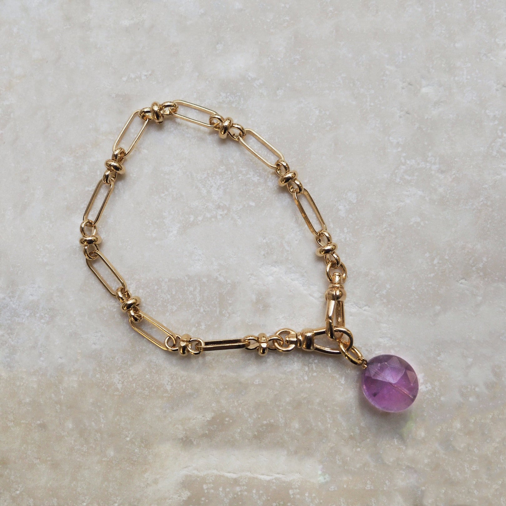 gauhart pendentif pampilles améthyste violet