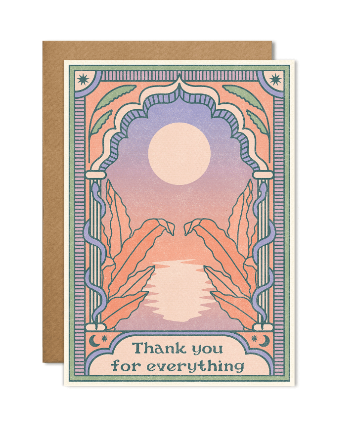 Une jolie carte originale pour exprimer votre gratitude