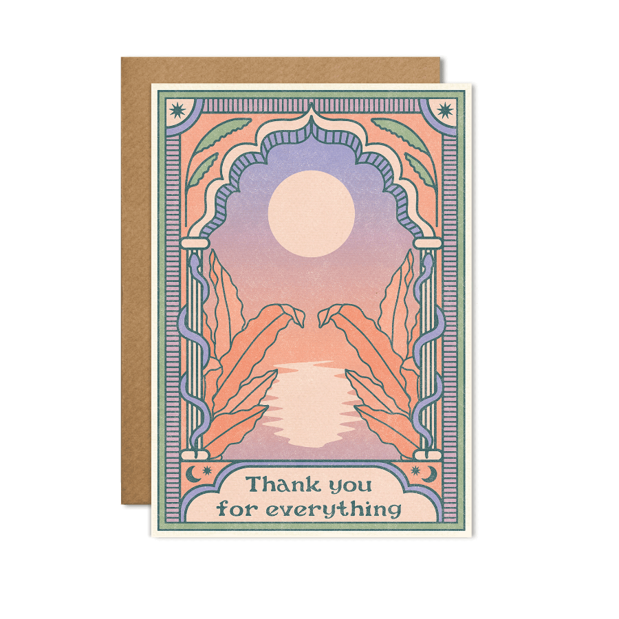 Une jolie carte originale pour exprimer votre gratitude