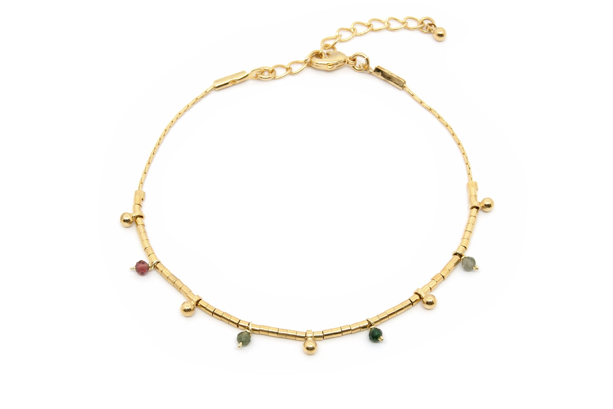 bracelet-dipal-doré-or-tubes-perles-chaine-gauhart-avani