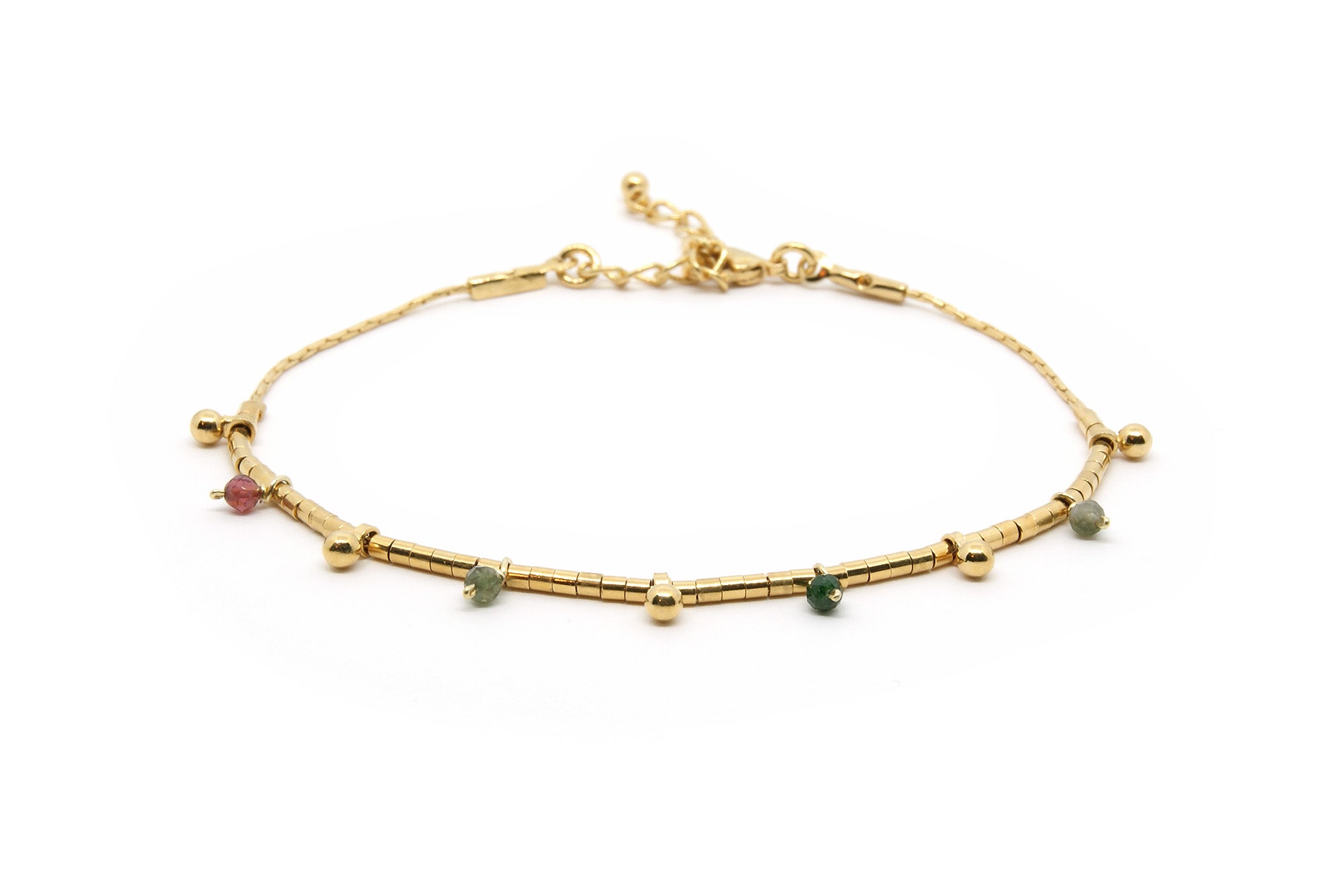 bracelet-dipal-doré-or-tubes-perles-chaine-gauhart-avani