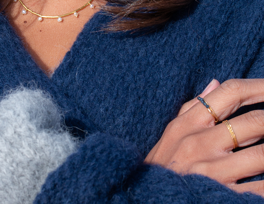 gauhart bijoux bagues daman lapis-lazuli bansi collier prea