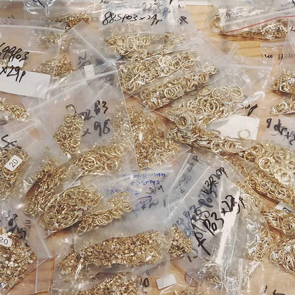 bijoux rouen piercing doré anneaux