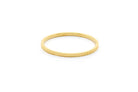 Bague anneau doré réglable Jamina effet dentelé
