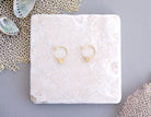 gauhart bijoux boucles d'oreilles mini créoles or pampille jana 