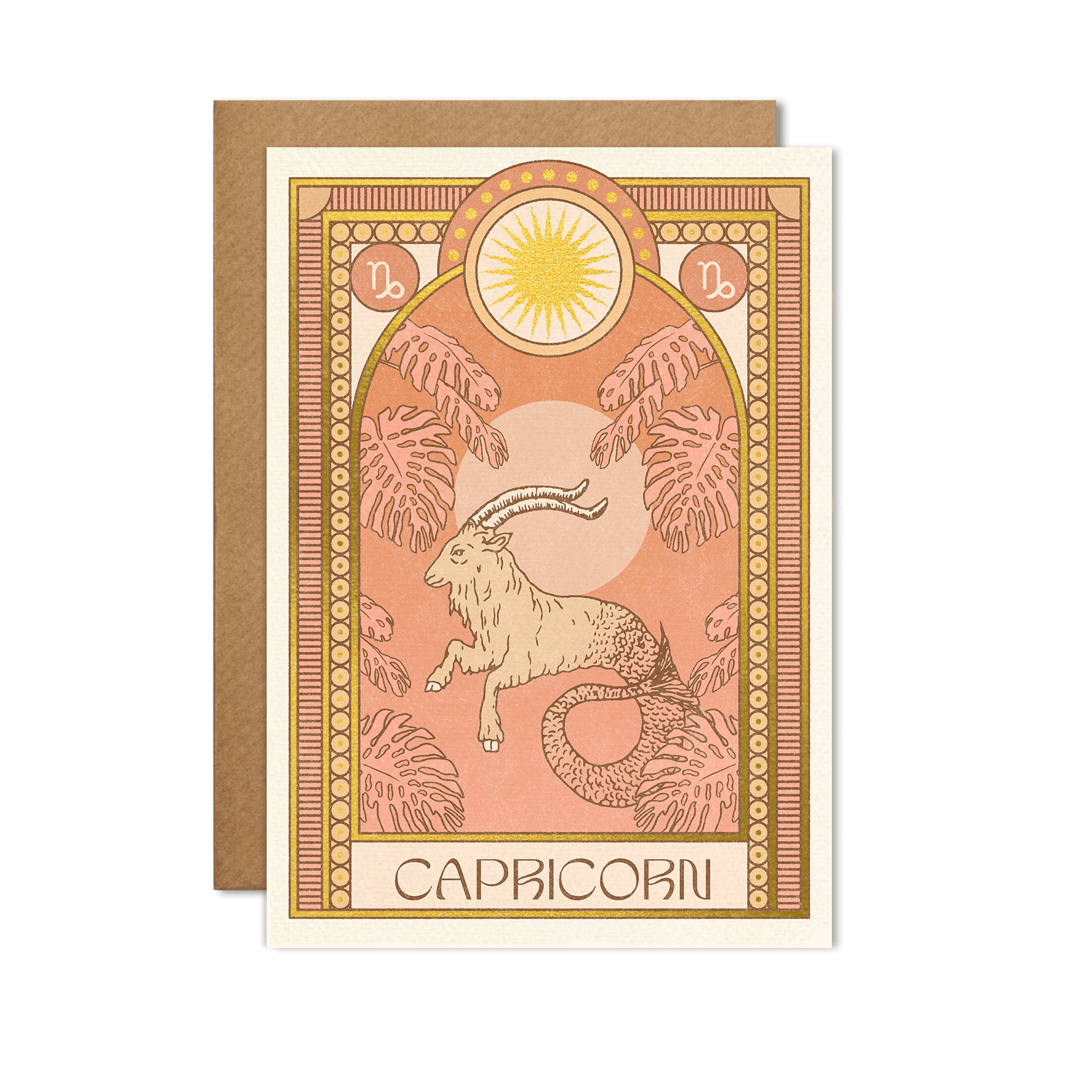 carte du signe astrologique capricorne