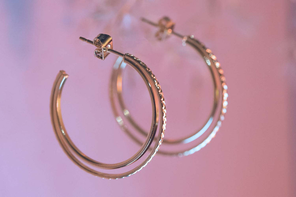 gauhart bijoux boucles d'oreilles auri or