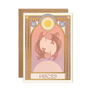carte illustrée signe astrologique poisson