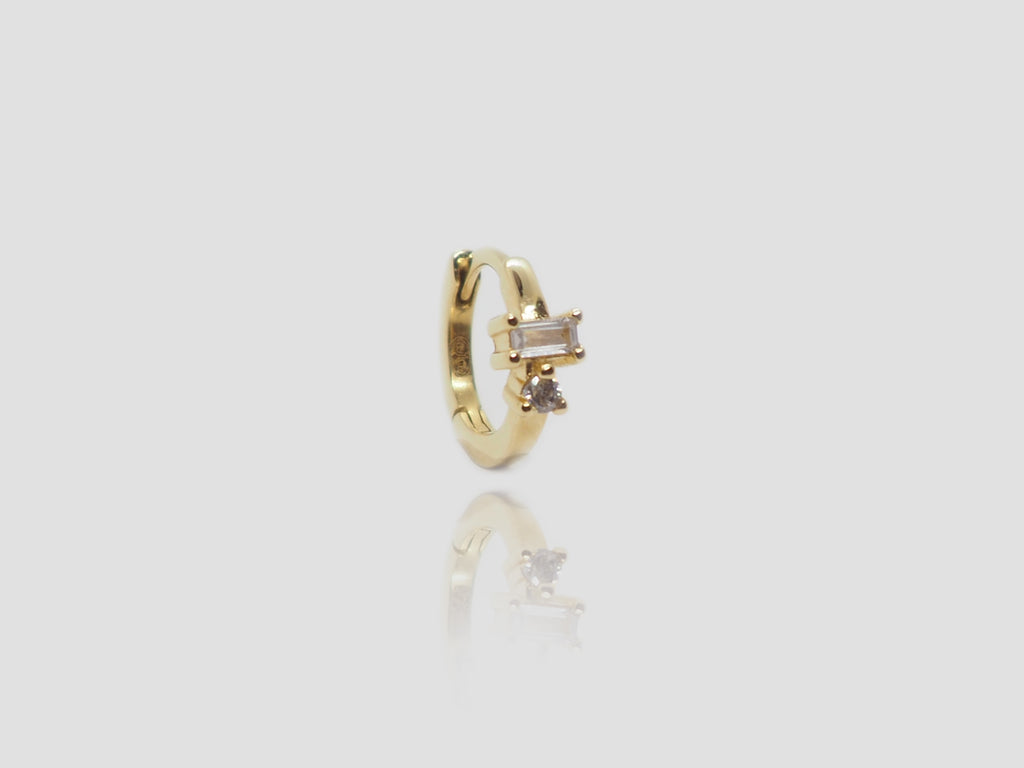 gauhart piercing anneau dona zircons placage or