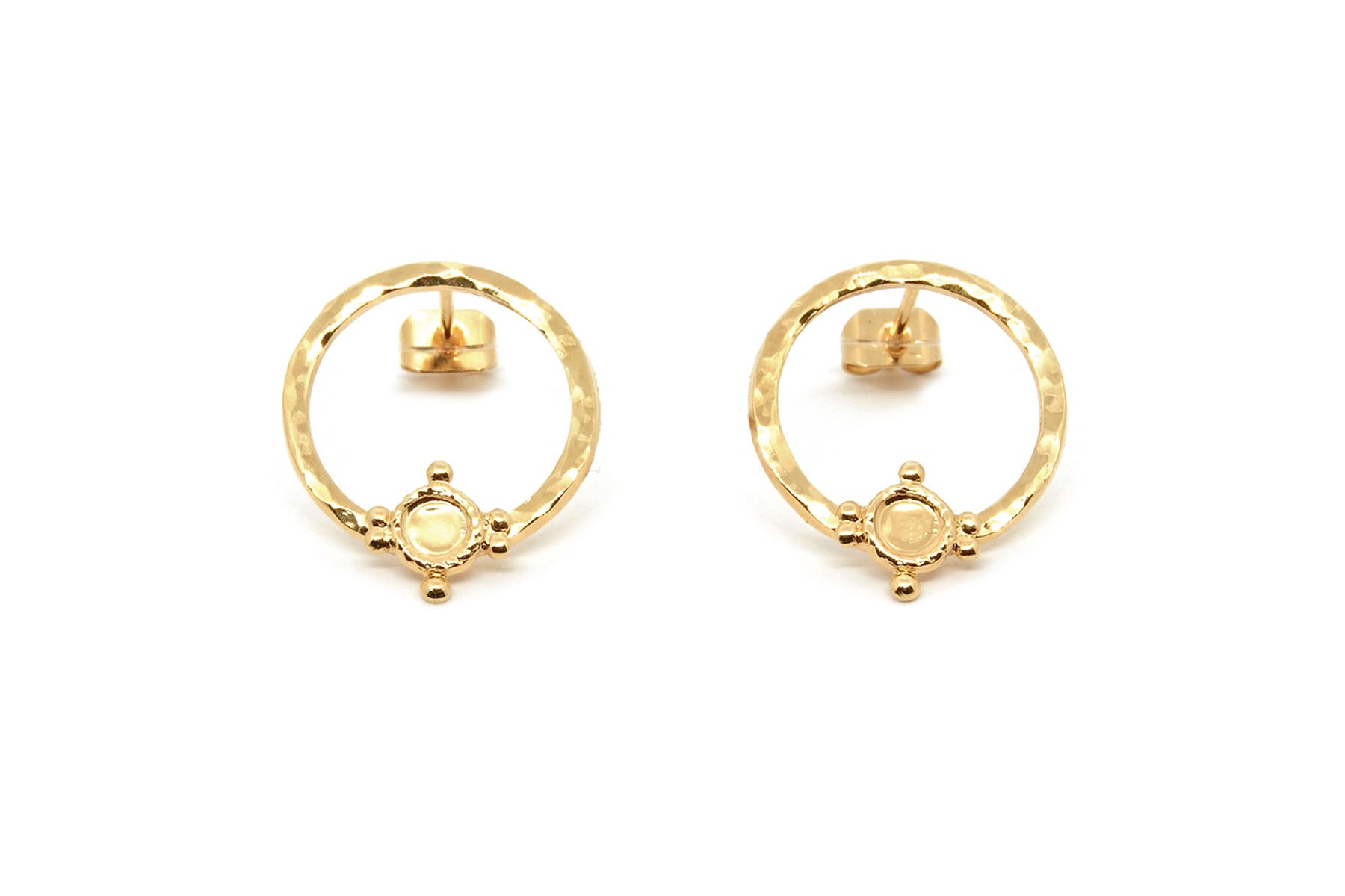 gauhart bijoux boucles d'oreilles gaya or 
