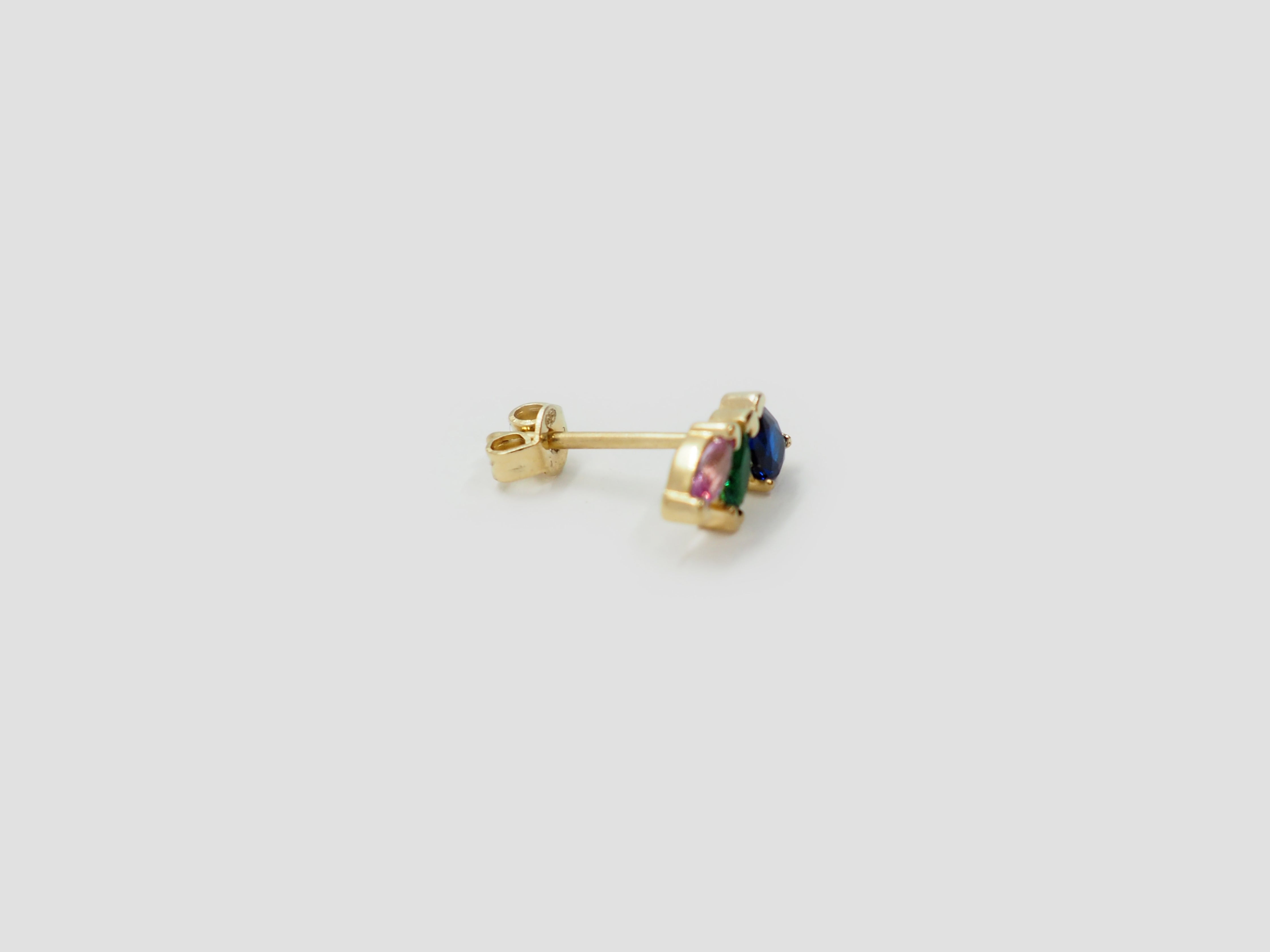 gauhart bijoux boucles d'oreilles puces ariane colorés 