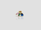 gauhart bijoux boucles d'oreilles puces ariane colorés 